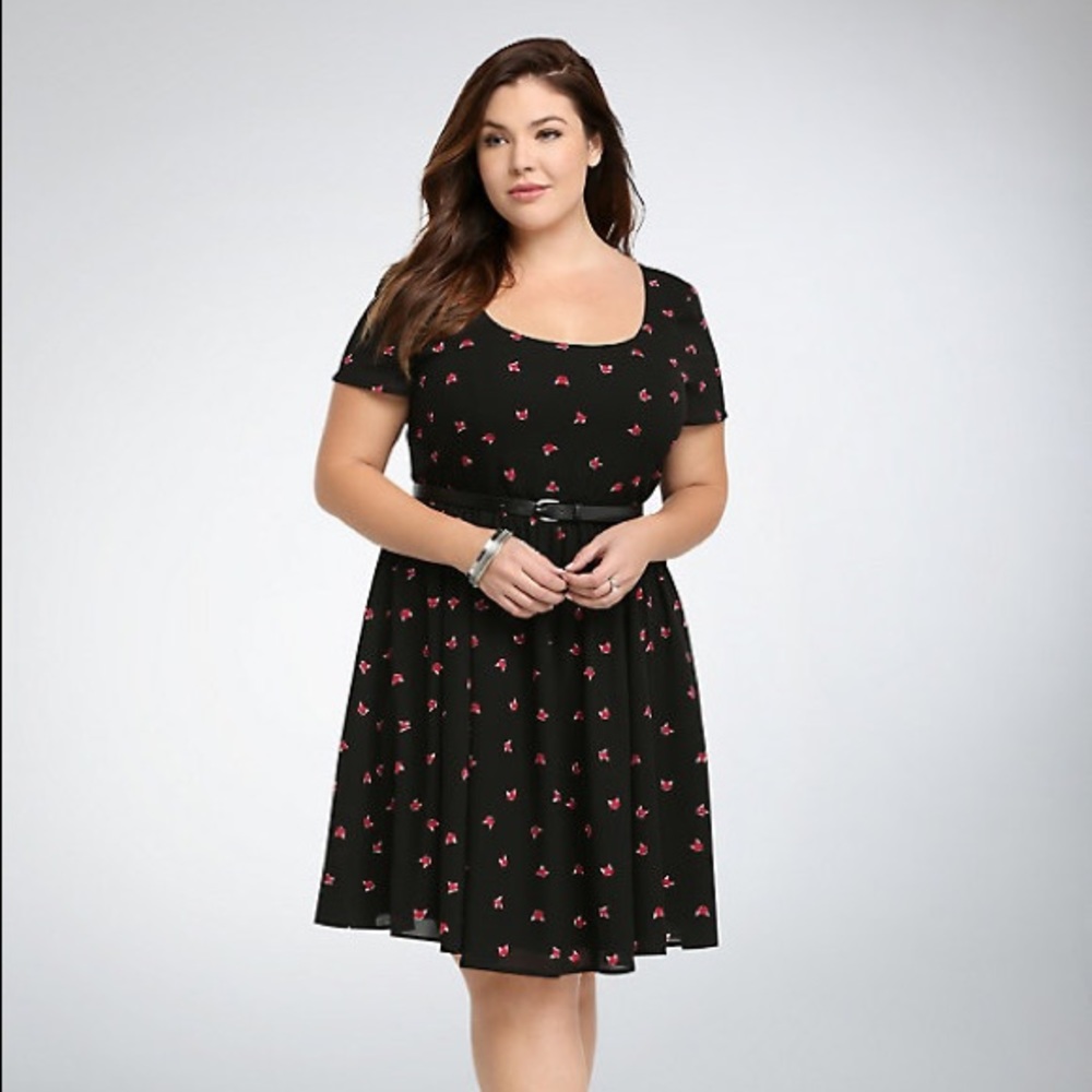 Torrid | Fox Print Skater Dress